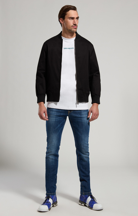 Slim fit men's jeans, BLUE DENIM LAV.RINSE, hi-res-1