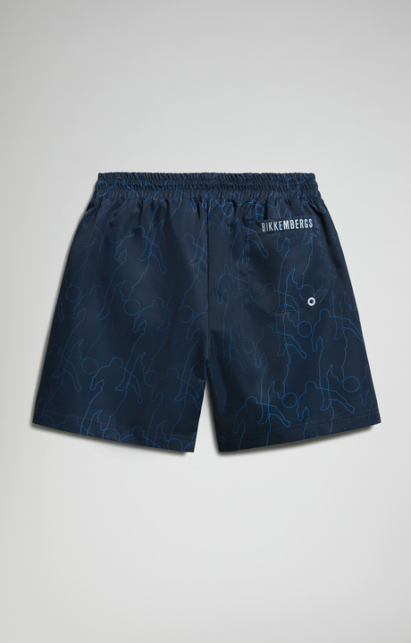 Boy's swim trunks, NAVY Boy's swim trunks, NAVY, hi-res-1