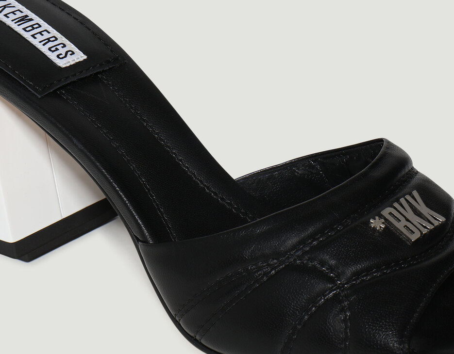 Women's mules - Vic, BLACK Women's mules - Vic, BLACK, hi-res-1