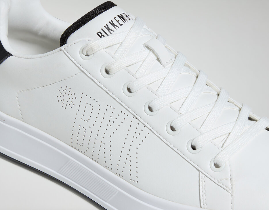 Men's sneakers - Claudius M, WHITE/BLACK Men's sneakers - Claudius M, WHITE/BLACK, hi-res-1