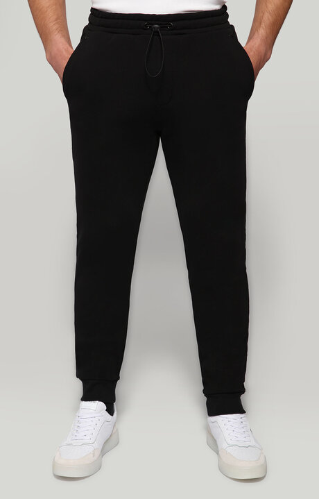 FLEECE PANTS(FELPA), BLACK, hi-res-1