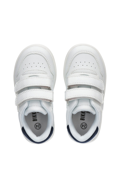 Fox boy's sneakers, WHITE/BLUE Fox boy's sneakers, WHITE/BLUE, hi-res-1