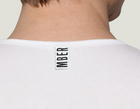 T-SHIRT (V-NECK), WHITE, hi-res-1