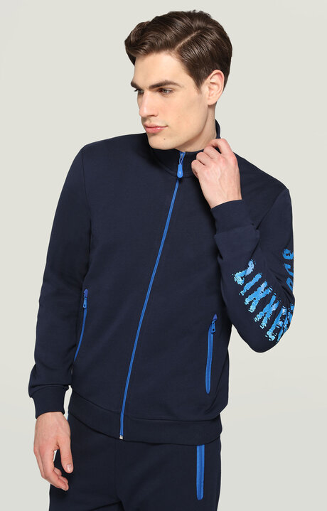 FULLZIP JACKET, BLUE, hi-res-1