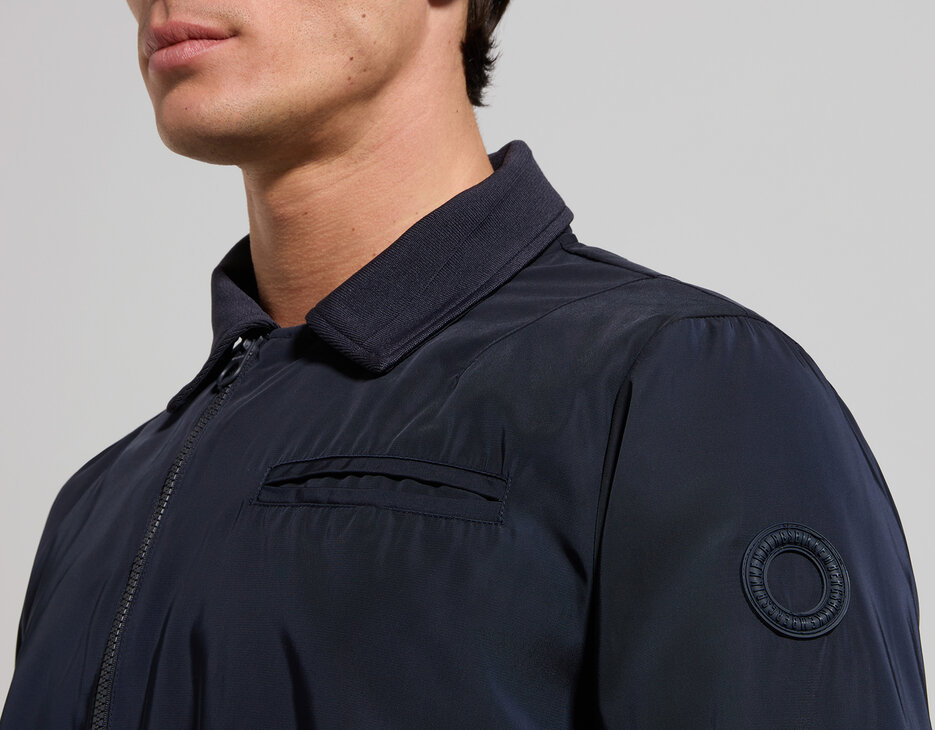 Satin men's jacket, DRESS BLUES Satin men's jacket, DRESS BLUES, hi-res-1