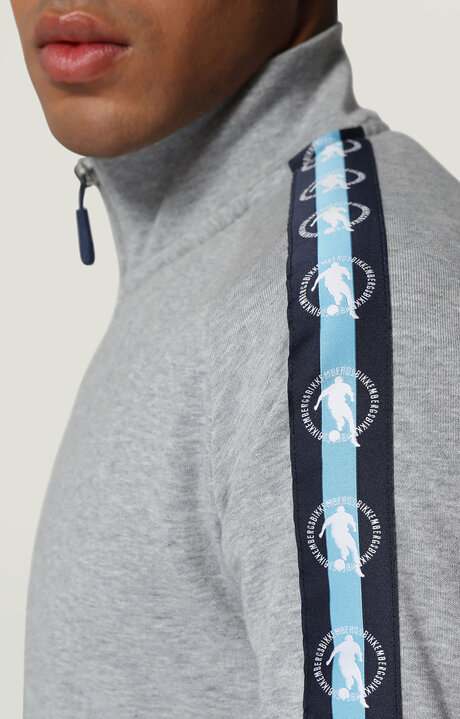 FULL ZIP JACKET, GREY MELANGE, hi-res-1