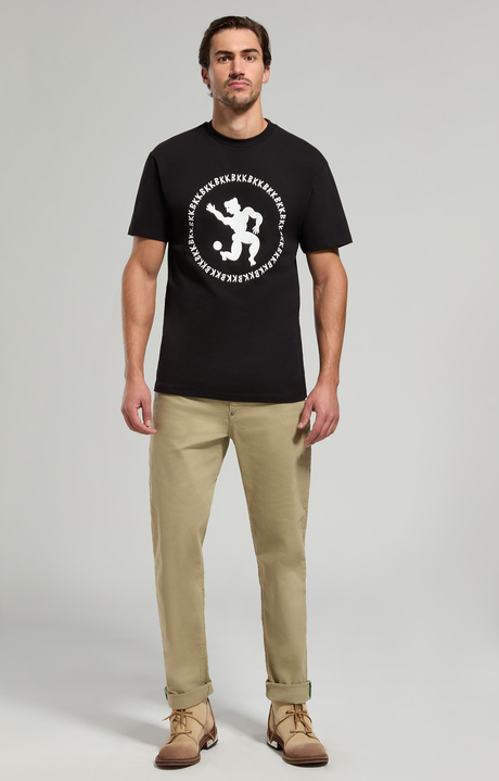 Men's print T-shirt, BLACK, hi-res-1