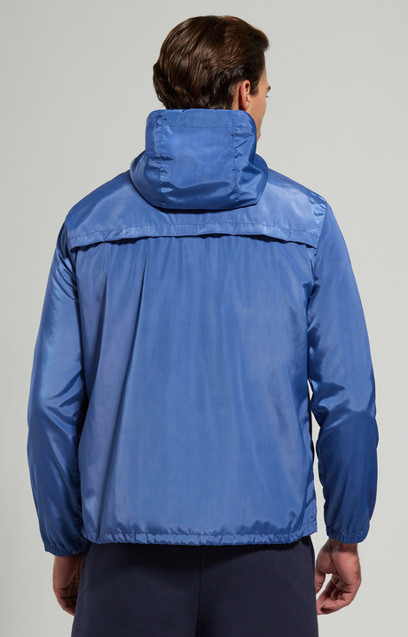 Waterproof men's jacket, DARK BLUE, hi-res-1