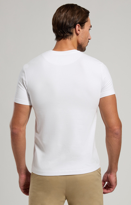 Men's T-shirt with Voyager print, WHITE Men's T-shirt with Voyager print, WHITE, hi-res-1