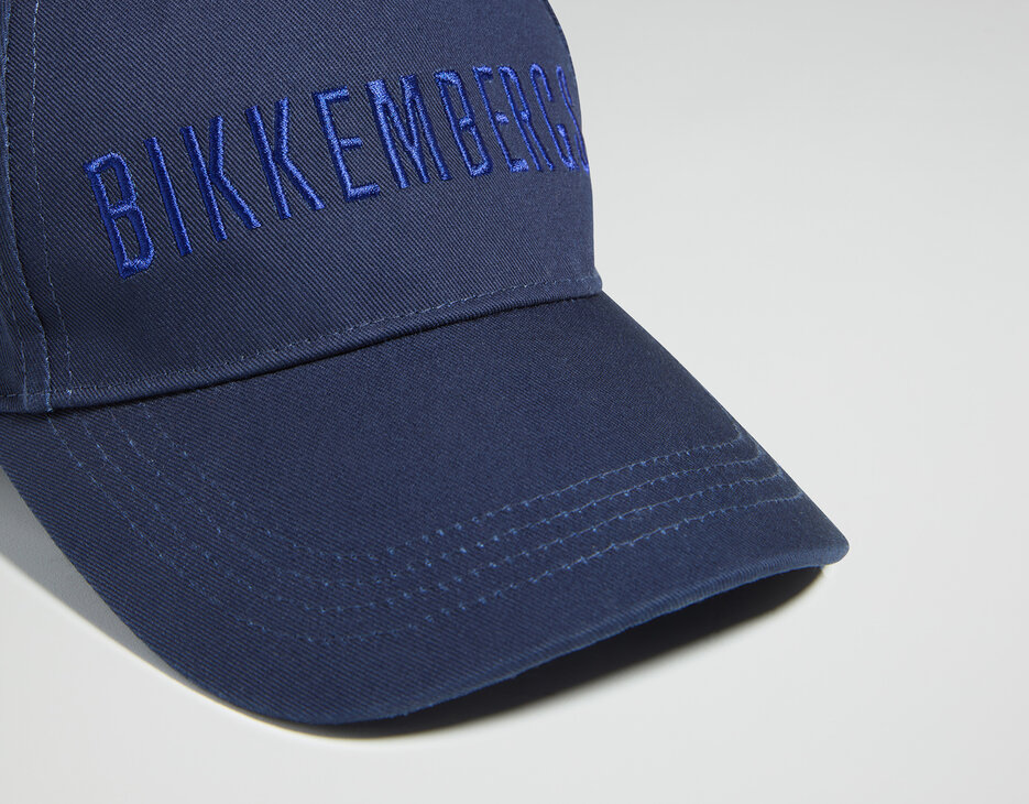 Embroidered men's baseball cap, BLUE Embroidered men's baseball cap, BLUE, hi-res-1