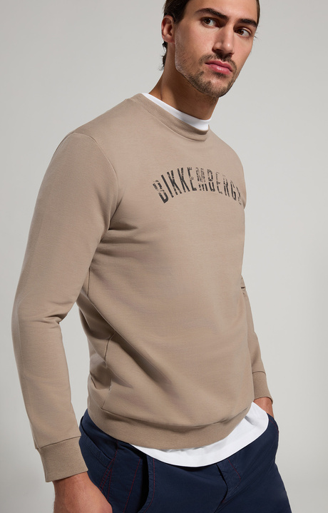 Felpa uomo stretch, CINDER, hi-res-1
