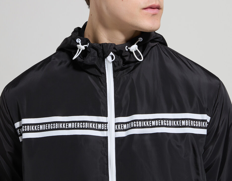 Waterproof men's jacket, BLACK Waterproof men's jacket, BLACK, hi-res-1