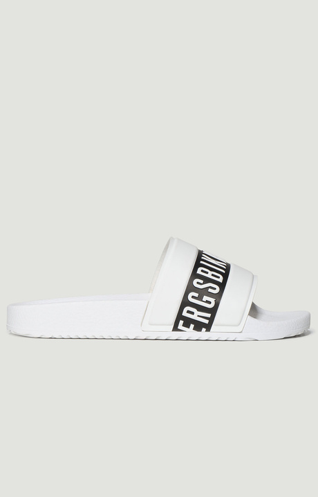 Women's Pool slides, WHITE Women's Pool slides, WHITE, hi-res-1