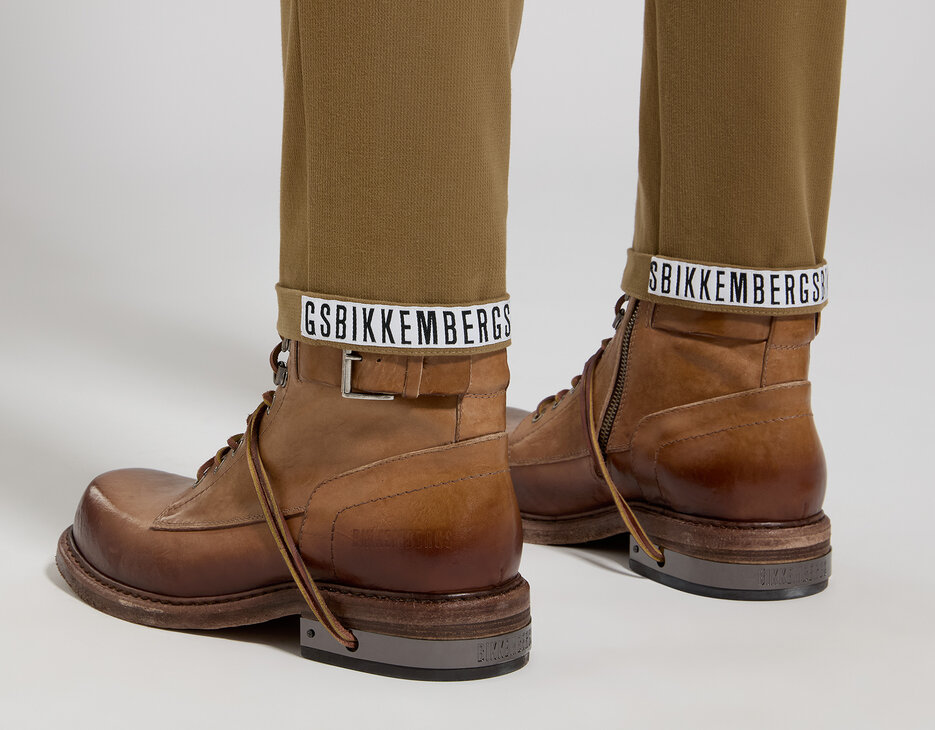 Men's pants with embroidered logo, CAMEL Men's pants with embroidered logo, CAMEL, hi-res-1