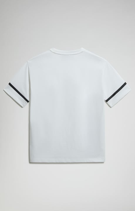 Boy's print T-shirt, WHITE Boy's print T-shirt, WHITE, hi-res-1