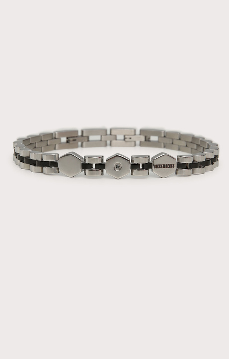 Men’s chain bracelet with diamond, 086 Men’s chain bracelet with diamond, 086, hi-res-1