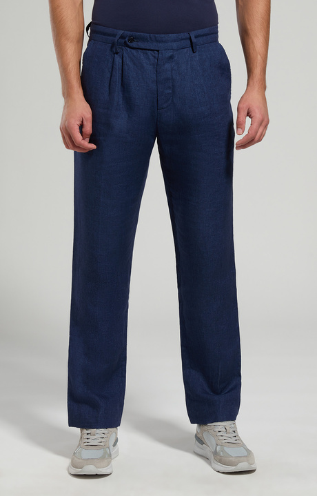 Canvas men's pants, DRESS BLUES, hi-res-1