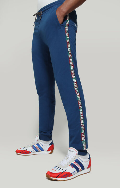 FLEECE PANTS(FELPA), BLUE, hi-res-1