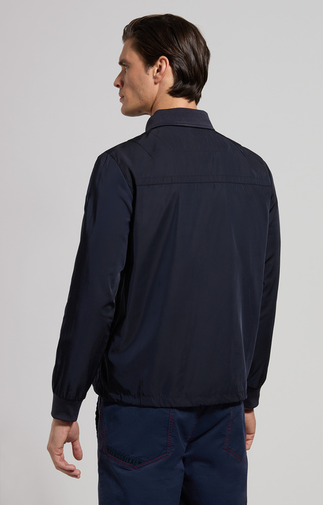 Satin men's jacket, DRESS BLUES Satin men's jacket, DRESS BLUES, hi-res-1