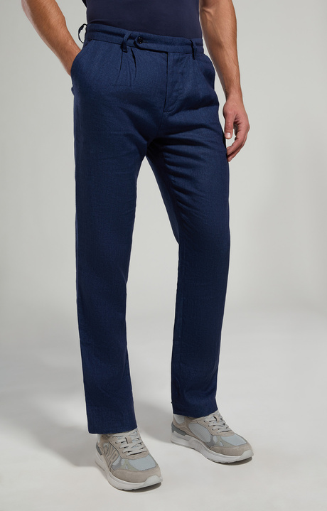 Canvas men's pants, DRESS BLUES, hi-res-1