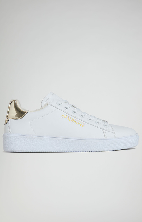Recoba women's sneakers, WHITE/GOLD Recoba women's sneakers, WHITE/GOLD, hi-res-1