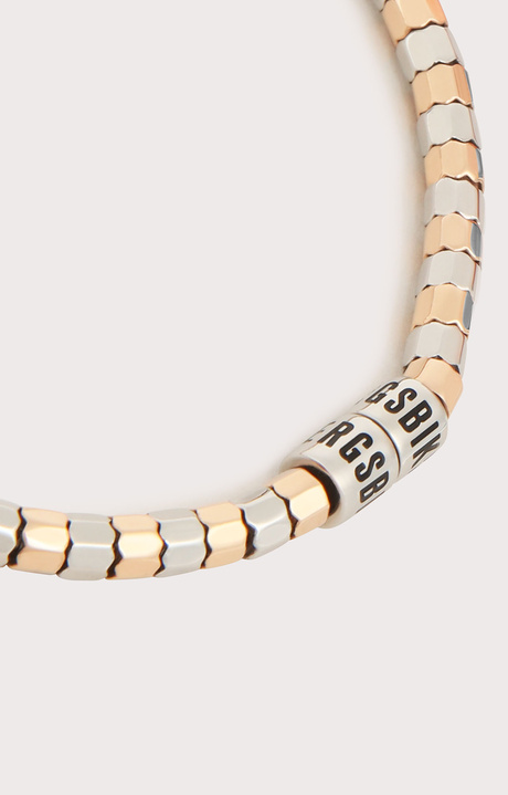 Bikkembergs men's bracelet with two-tone elements, 340 Bikkembergs men's bracelet with two-tone elements, 340, hi-res-1