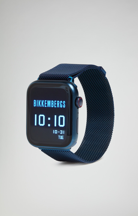 Wireless charging smartwatch, BLUE Wireless charging smartwatch, BLUE, hi-res-1