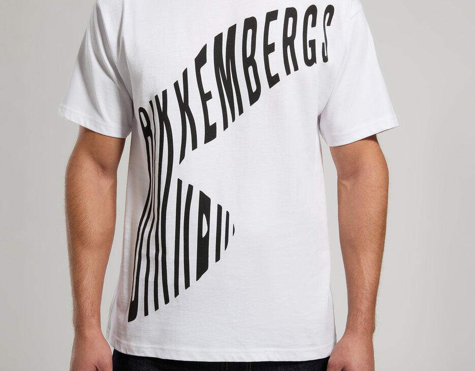 Men's print jersey T-shirt, WHITE Men's print jersey T-shirt, WHITE, hi-res-1