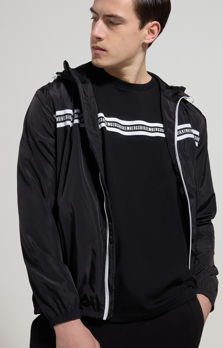 Waterproof men's jacket, BLACK Waterproof men's jacket, BLACK, hi-res-1