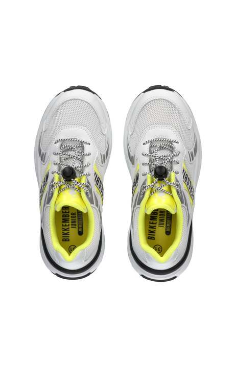 Cliff boy's sneakers, WHITE/YELLOW Cliff boy's sneakers, WHITE/YELLOW, hi-res-1