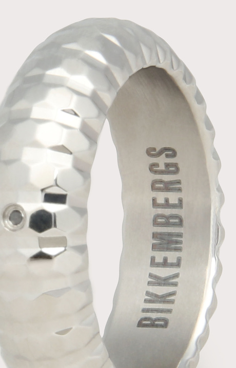 Bikkembergs men's ring with diamond, 270, hi-res-1