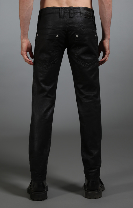 Men's black jeans, BLACK Men's black jeans, BLACK, hi-res-1