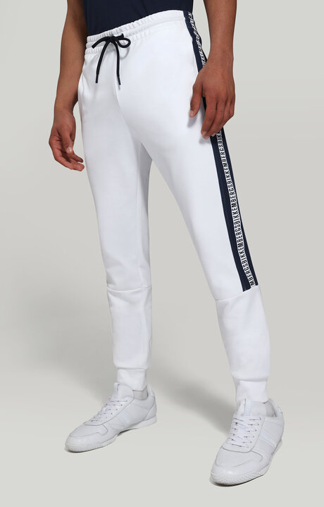 FLEECE PANTS, OPTICAL WHITE, hi-res-1