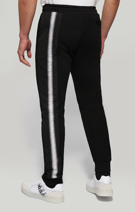 FLEECE PANTS(FELPA), BLACK, hi-res-1