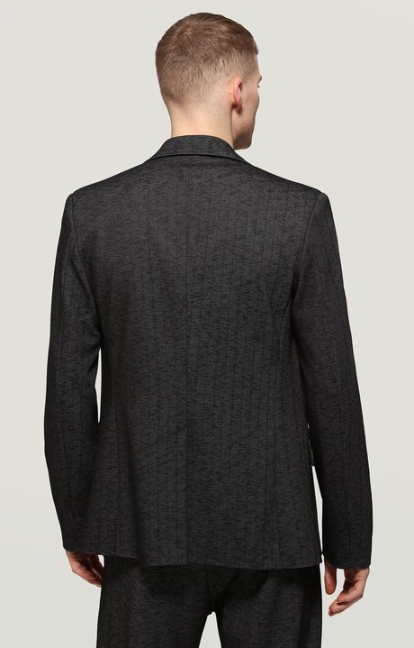Men's blazer jacket  in Punto Milano, BLACK Men's blazer jacket  in Punto Milano, BLACK, hi-res-1