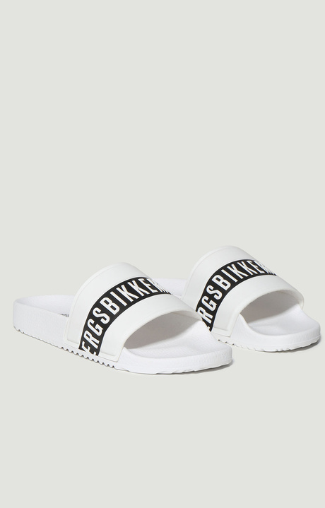 Women's Pool slides, WHITE Women's Pool slides, WHITE, hi-res-1