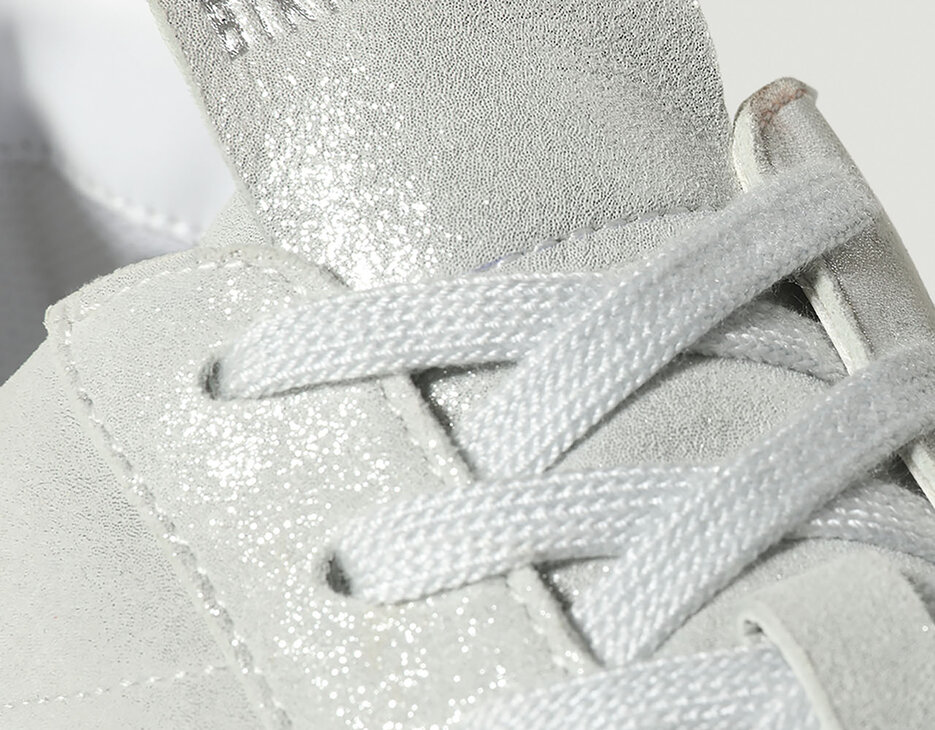 Sheba women's sneakers with metallic details, SILVER Sheba women's sneakers with metallic details, SILVER, hi-res-1