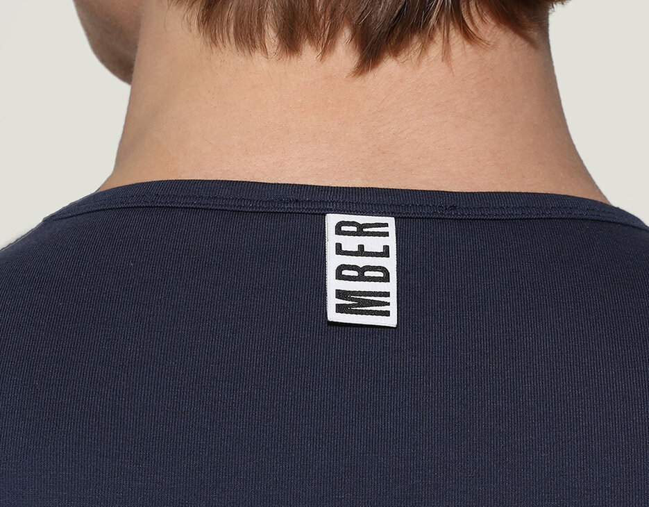 2-pack men's undershirt, NAVY, hi-res-1