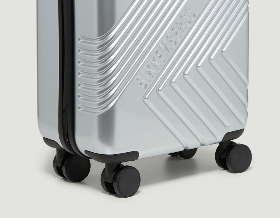 Men's shockproof suitcase with wheels - BKK Star, GREY Men's shockproof suitcase with wheels - BKK Star, GREY, hi-res-1