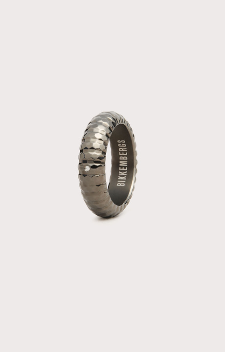 Bikkembergs men's ring with diamond, 300, hi-res-1