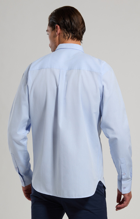 Poplin men's shirt, KENTUCKY BLUE, hi-res-1