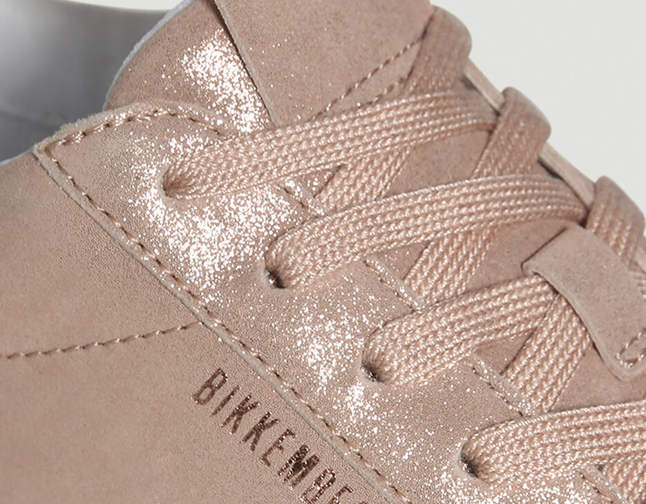 Sheba women's  sneakers with metallic details, ROSEGOLD Sheba women's  sneakers with metallic details, ROSEGOLD, hi-res-1