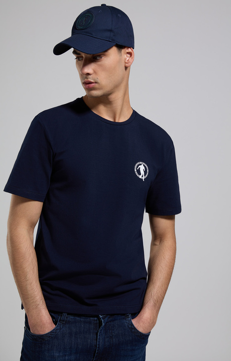 Stretch jersey men's T-shirt, DRESS BLUES Stretch jersey men's T-shirt, DRESS BLUES, hi-res-1