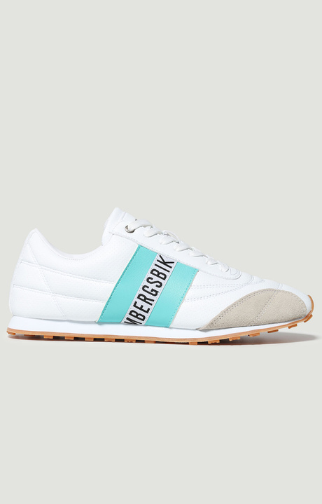 Men's sneakers Soccer, WHITE/LIGHT GREEN Men's sneakers Soccer, WHITE/LIGHT GREEN, hi-res-1