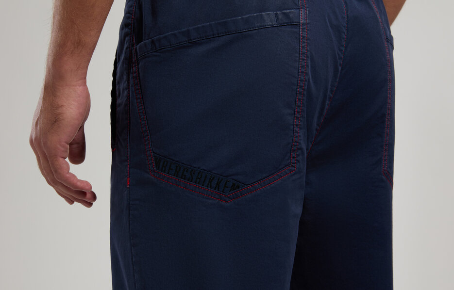 Men's pants with elasticized waist, DRESS BLUES Men's pants with elasticized waist, DRESS BLUES, hi-res-1
