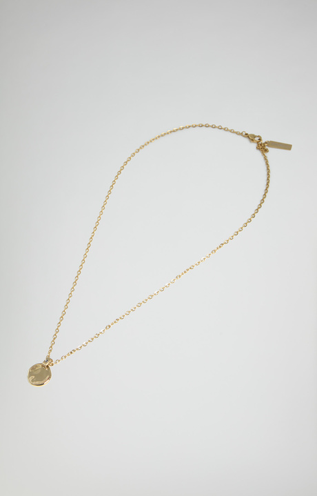 Men's Hammer necklace with diamond, YELLOW Men's Hammer necklace with diamond, YELLOW, hi-res-1