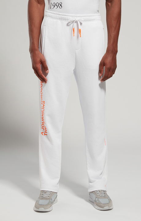 Men's joggers, WHITE, hi-res-1