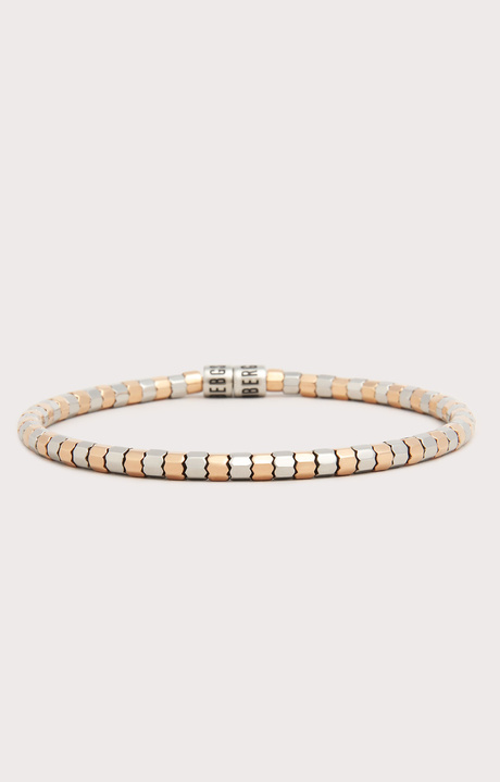 Bikkembergs men's bracelet with two-tone elements, 340 Bikkembergs men's bracelet with two-tone elements, 340, hi-res-1