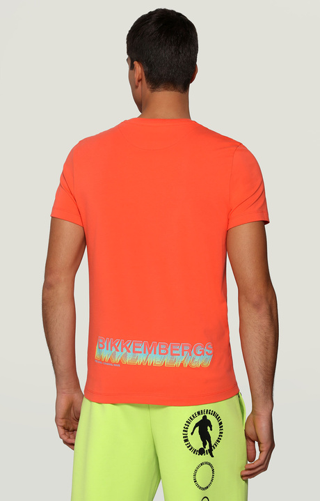 Men's T-shirt with Dive print, ORANGE Men's T-shirt with Dive print, ORANGE, hi-res-1