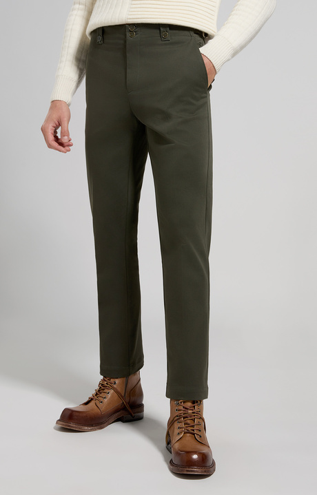 Men's pants with belt, BEETLE Men's pants with belt, BEETLE, hi-res-1